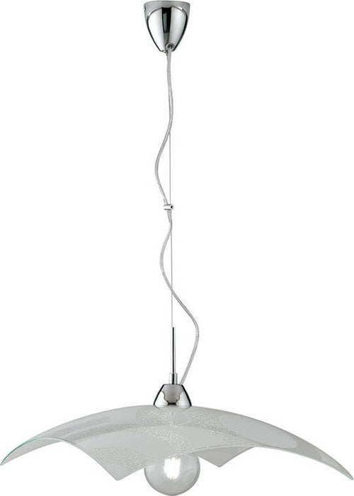 Sospensione Miro' Bianca 1Xe27 45X45X10,5Cm Illuminazione/Illuminazione per interni/Lampadari lampade a sospensione e plafoniere/Lampade a sospensione Led Mall Home - Napoli, Commerciovirtuoso.it