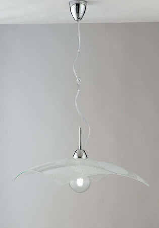 Sospensione Miro' Bianca 1Xe27 45X45X10,5Cm Illuminazione/Illuminazione per interni/Lampadari lampade a sospensione e plafoniere/Lampade a sospensione Led Mall Home - Napoli, Commerciovirtuoso.it