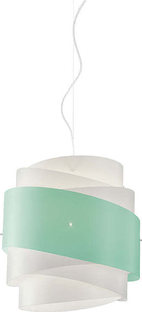 Sospensione-Moderna-1-Luce-Bea-In-Polilux-Verde-D40-Made-In-Italy