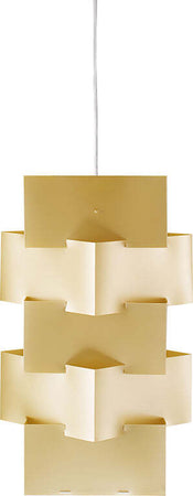 Sospensione-Moderna-1-Luce-Building-In-Polilux-Oro-D60-Made-In-Italy