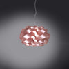 Sospensione-Moderna-1-Luce-Cloud-D30-In-Polilux-Rosa-Metallico-Made-In-Italy