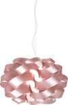 Sospensione-Moderna-1-Luce-Cloud-D30-In-Polilux-Rosa-Metallico-Made-In-Italy