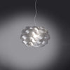 Sospensione-Moderna-1-Luce-Cloud-D30-In-Polilux-Silver-Made-In-Italy