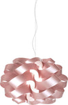 Sospensione-Moderna-1-Luce-Cloud-D40-In-Polilux-Rosa-Metallico-Made-In-Italy