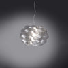 Sospensione-Moderna-1-Luce-Cloud-D40-In-Polilux-Silver-Made-In-Italy