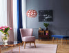 Sospensione-Moderna-1-Luce-Cloud-D50-In-Polilux-Rosa-Metallico-Made-In-Italy