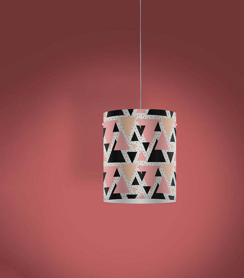 Sospensione-Moderna-1-Luce-Decolight-Xl-Polilux-Stampa-Triangle-Made-In-Italy