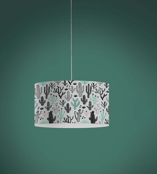 Sospensione-Moderna-1-Luce-Decolight-Xxl-In-Polilux-Stampa-Cactus-Made-In-Italy