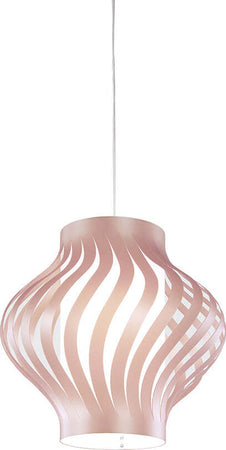 Sospensione-Moderna-1-Luce-Helios-In-Polilux-Rosa-Metallico-H39-Made-In-Italy