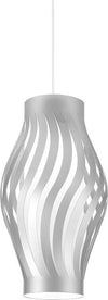 Sospensione-Moderna-1-Luce-Helios-In-Polilux-Silver-H40-Made-In-Italy