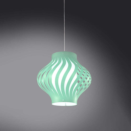 Sospensione-Moderna-1-Luce-Helios-In-Polilux-Verde-H39-Made-In-Italy