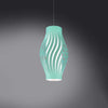 Sospensione-Moderna-1-Luce-Helios-In-Polilux-Verde-H61-Made-In-Italy