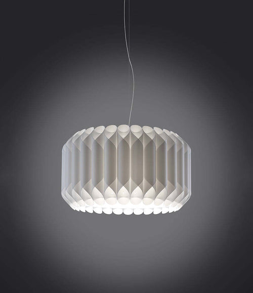 Sospensione-Moderna-1-Luce-Louise-In-Polilux-Bianco-D50-Made-In-Italy