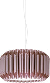 Sospensione-Moderna-1-Luce-Louise-In-Polilux-Rosa-Metallico-D50-Made-In-Italy