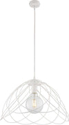 Sospensione-Moderna-1-Luce-Pagoda-In-Ferro-Laccato-Bianco