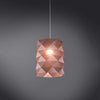Sospensione-Moderna-1-Luce-Prisma-In-Polilux-Rosa-Metallico-D27-Made-In-Italy