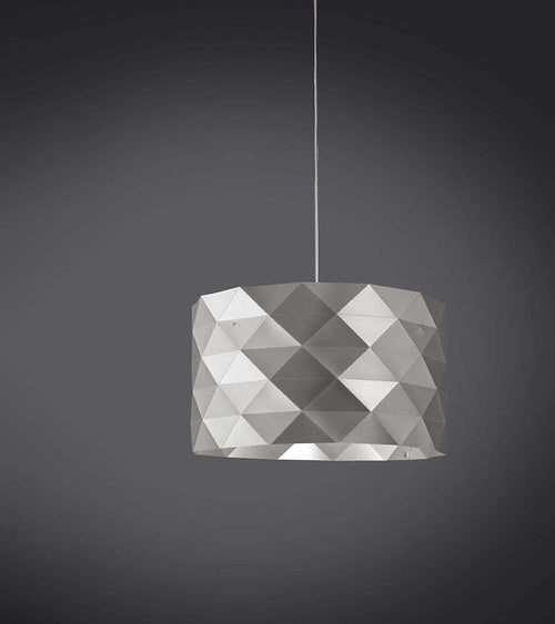 Sospensione-Moderna-1-Luce-Prisma-In-Polilux-Silver-D40-Made-In-Italy