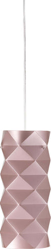 Sospensione-Moderna-1-Luce-Prisma-Polilux-Rosa-Metallico-D13-Made-In-Italy