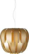 Sospensione-Moderna-1-Luce-Queen-In-Polilux-Oro-D42-Made-In-Italy