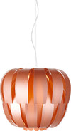 Sospensione-Moderna-1-Luce-Queen-In-Polilux-Rame-D29-Made-In-Italy