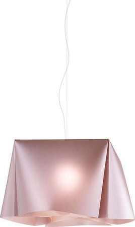 Sospensione-Moderna-1-Luce-Wanda-In-Polilux-Rosa-Metallico-D25-Made-In-Italy