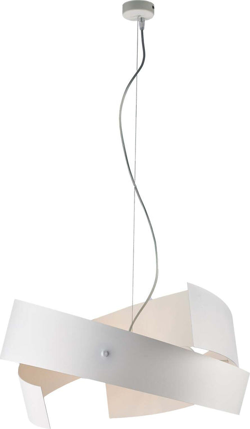 Sospensione-Moderna-3-Luci-Elisa-Ferro-Laccato-Bianco