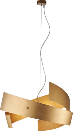 Sospensione-Moderna-3-Luci-Elisa-Ferro-Oro-Antico