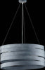 Sospensione-moderna-3-Luci-Fasce-circolari-Ferro-Shabby-Grigio-Serie-Mambo
