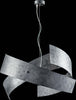 Sospensione-Moderna-3-Luci-Ferro-Bianco-con-Decorazione-Argento-Serie-Elisa