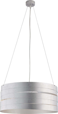Sospensione-Moderna-3-Luci-Mambo-Fasce-Circolari-Ferro-Argento