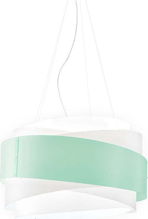 Sospensione-Moderna-5-Luci-Bea-In-Polilux-Verde-D60-Made-In-Italy