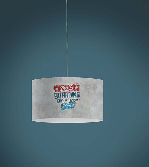 Sospensione-Moderna-5-Luci-Decolight-Xxl-In-Polilux-Stampa-Urban-Made-In-Italy