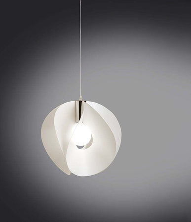 Sospensione-Moderna-A-1-Luce-Atom-In-Polilux-Bianco-D45-Made-In-Italy