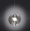 Sospensione-Moderna-A-1-Luce-Atom-In-Polilux-Silver-D45-Made-In-Italy