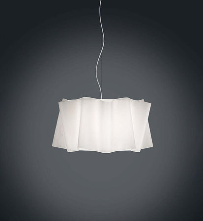 Sospensione-Moderna-A-1-Luce-Folio-In-Polilux-Bianco-D50-Made-In-Italy