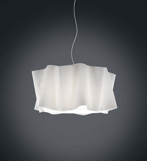 Sospensione-Moderna-A-1-Luce-Folio-In-Polilux-Bianco-D60-Made-In-Italy