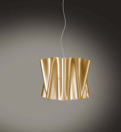 Sospensione-Moderna-A-1-Luce-Folio-In-Polilux-Oro-D40-Made-In-Italy