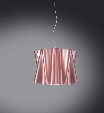 Sospensione-Moderna-A-1-Luce-Folio-In-Polilux-Rosa-Metallico-D40-Made-In-Italy