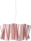 Sospensione-Moderna-A-1-Luce-Folio-In-Polilux-Rosa-Metallico-D60-Made-In-Italy