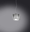 Sospensione-Moderna-A-1-Luce-Folio-In-Polilux-Silver-D25-Made-In-Italy