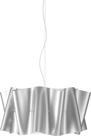 Sospensione-Moderna-A-1-Luce-Folio-In-Polilux-Silver-D50-Made-In-Italy