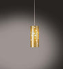 Sospensione-Moderna-A-1-Luce-Pois-In-Polilux-Bicolor-Oro-Made-In-Italy