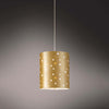 Sospensione-Moderna-A-1-Luce-Pois-Xl-In-Polilux-Bicolor-Oro-Made-In-Italy