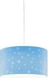 Sospensione-Moderna-A-5-Luci-Pois-Xxl-In-Polilux-Bicolor-Blu'-Made-In-Italy