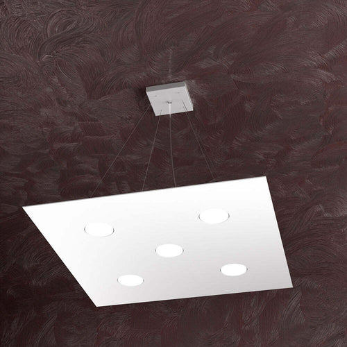 Sospensione-Moderna-Area-Metallo-Bianco-Metallo-5-Luci-Gx53