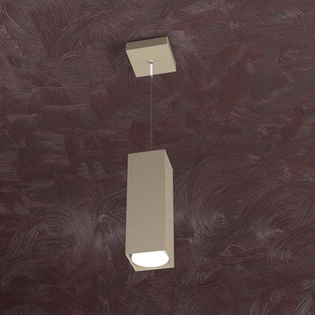 Sospensione-Moderna-Area-Metallo-Sabbia-Metallo-1-Luce-Gx53-25Cm