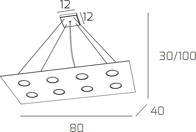 Sospensione-Moderna-Area-Metallo-Sabbia-Metallo-8-Luci-Gx53