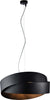 Sospensione-Moderna-Astro-2-Luci-Ferro-Laccato-Nero-Con-Oro