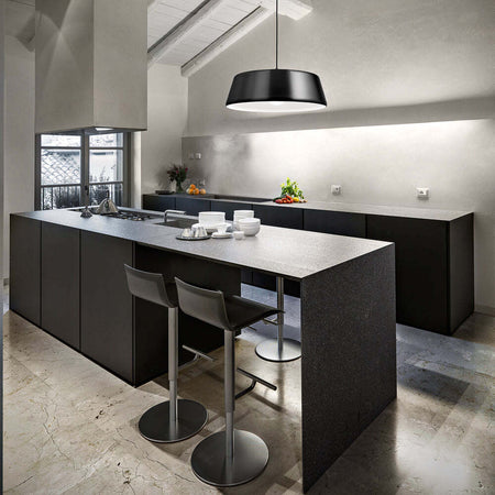 Sospensione-Moderna-Blanca-1-Luce-E27-D.50-Cm-Alluminio-Nero