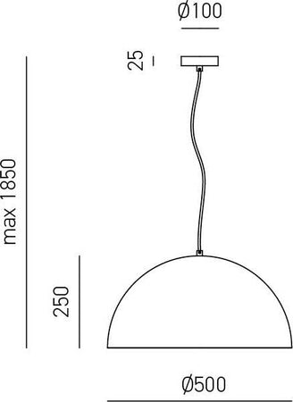 Sospensione-Moderna-Bonella-1-Luce-E27-D.50-Cm-Alluminio-Nero-E-Bianco